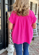 Ashton - Hot Pink - Zenana Top - Casual Top -Jimberly's Boutique-Olive Branch-Mississippi