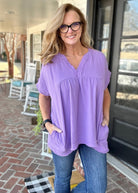 Ashton - Lavender - Zenana Top - Casual Top -Jimberly's Boutique-Olive Branch-Mississippi