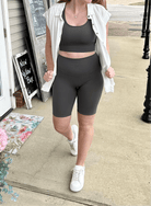 Athletic Set - Ash Grey - Jimberly's Boutique - Olive Branch - Mississippi