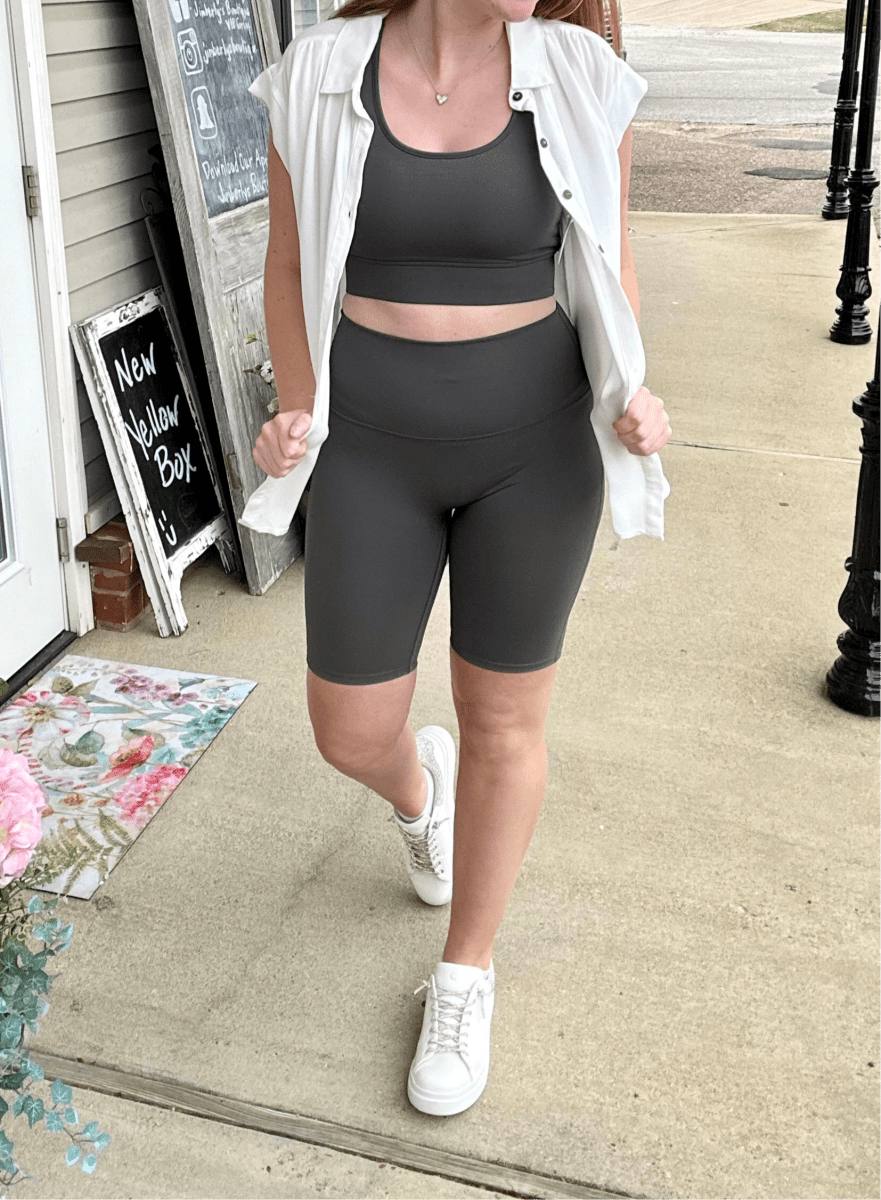Athletic Set - Ash Grey - Jimberly's Boutique - Olive Branch - Mississippi