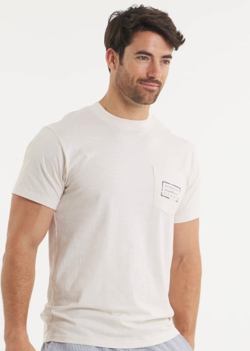 Authentic - Washed Pebble | Southern Marsh - Graphic Tee - Jimberly's Boutique - Olive Branch - Mississippi
