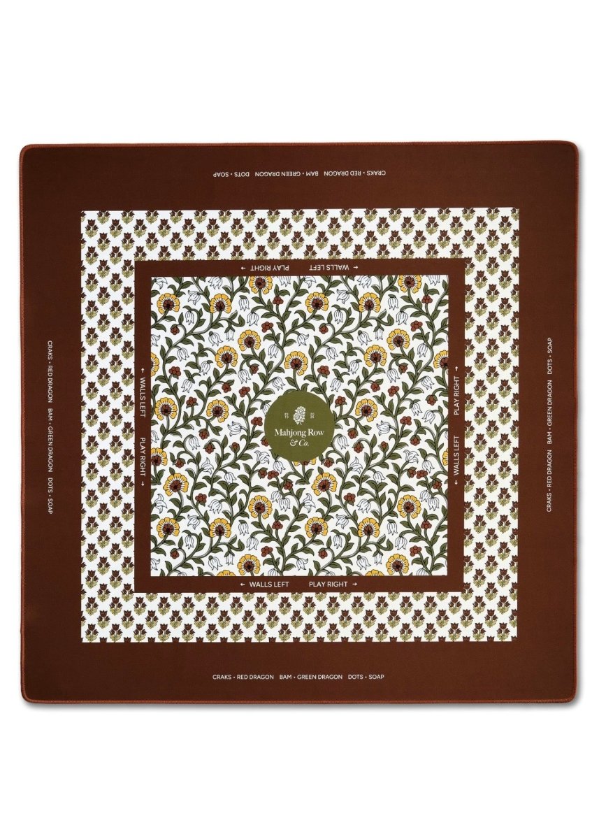 Autumn Saffron Mahjong Mat | Mahjong Row and Co - Mahjong Mat -Jimberly's Boutique-Olive Branch-Mississippi