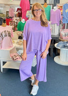 Bali Travel Set - Lilac | Dear Scarlett - lounge set - Jimberly's Boutique - Olive Branch - Mississippi