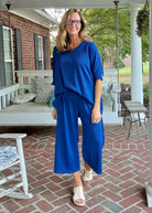 Bali Travel Set - Royal Blue | Dear Scarlett - lounge set - Jimberly's Boutique - Olive Branch - Mississippi