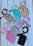 Beaded Keychain Bracelet Wallet - keychain wallet - Jimberly's Boutique - Olive Branch - Mississippi