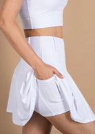 Belt Loop Skort - White - skort -Jimberly's Boutique-Olive Branch-Mississippi