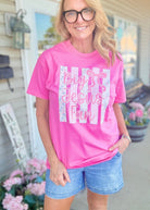 Big Jesus Fan | Graphic Tee | Pink - Graphic Tee -Jimberly's Boutique-Olive Branch-Mississippi