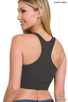 Black Padded Racerback Tank/Bralette - Jimberly's Boutique - Olive Branch - Mississippi