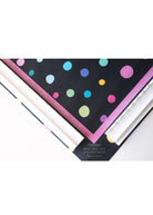 Black Polka Dot Mahjong Mat | A Beautiful Line - Mahjong Mat -Jimberly's Boutique-Olive Branch-Mississippi