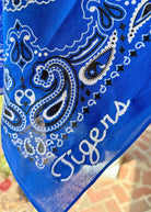 Blue Tigers Embroidered Bandana - accessories - Jimberly's Boutique - Olive Branch - Mississippi