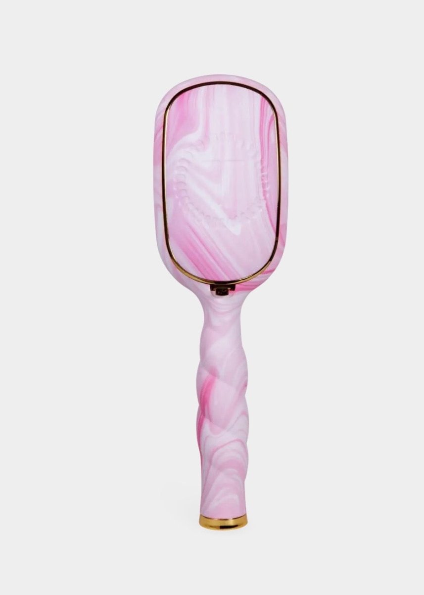 Boar Bristle Hair Brush - Full Size - Pinch Me Pink - Teleties Hair Brush -Jimberly's Boutique-Olive Branch-Mississippi