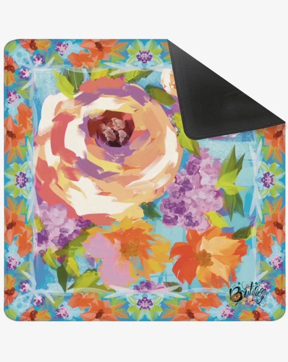Bold Floral Mahjong Mat | Brewtifully - Jimberly's Boutique - Olive Branch - Mississippi