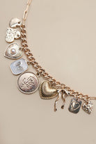 Bow Heart Pearl Link Charm Necklace - Necklace - Jimberly's Boutique - Olive Branch - Mississippi