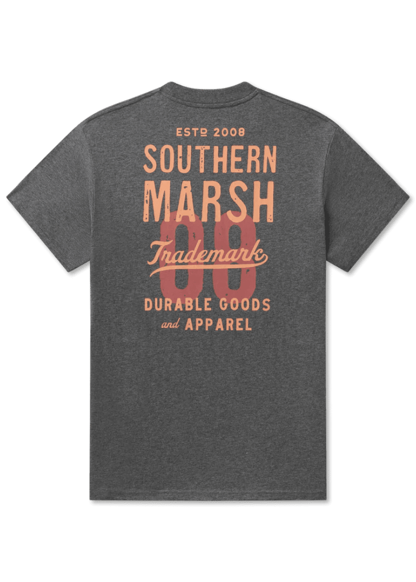 Branding – Trademark Tee | Southern Marsh | Midnight Gray - Southern Marsh Graphic Tee - Jimberly's Boutique - Olive Branch - Mississippi
