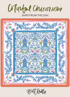 Britt Mills Mahjong Mat | Chinoiserie - Mahjong Mat -Jimberly's Boutique-Olive Branch-Mississippi