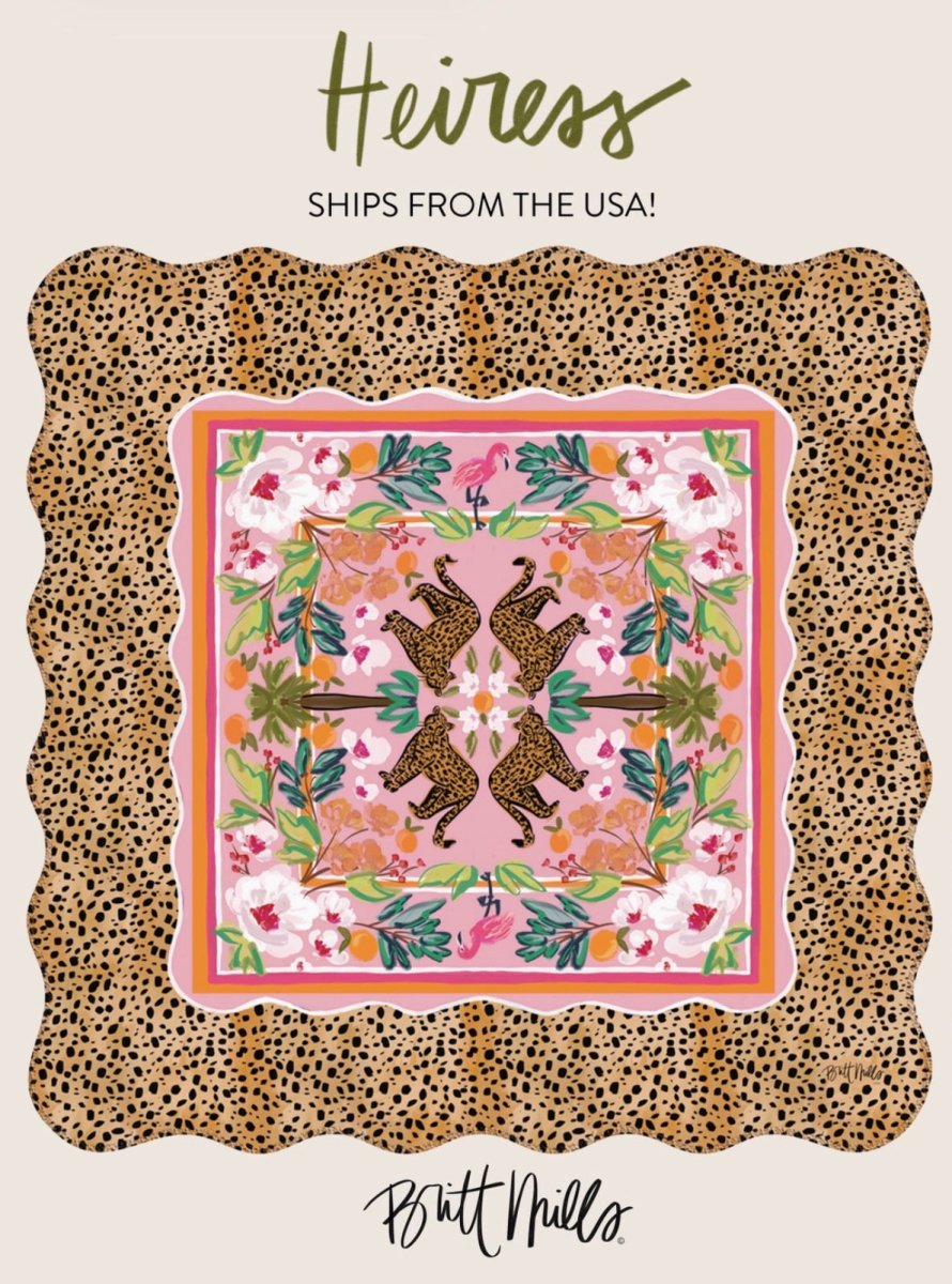Britt Mills Mahjong Mat | Heiress - Mahjong Mat -Jimberly's Boutique-Olive Branch-Mississippi