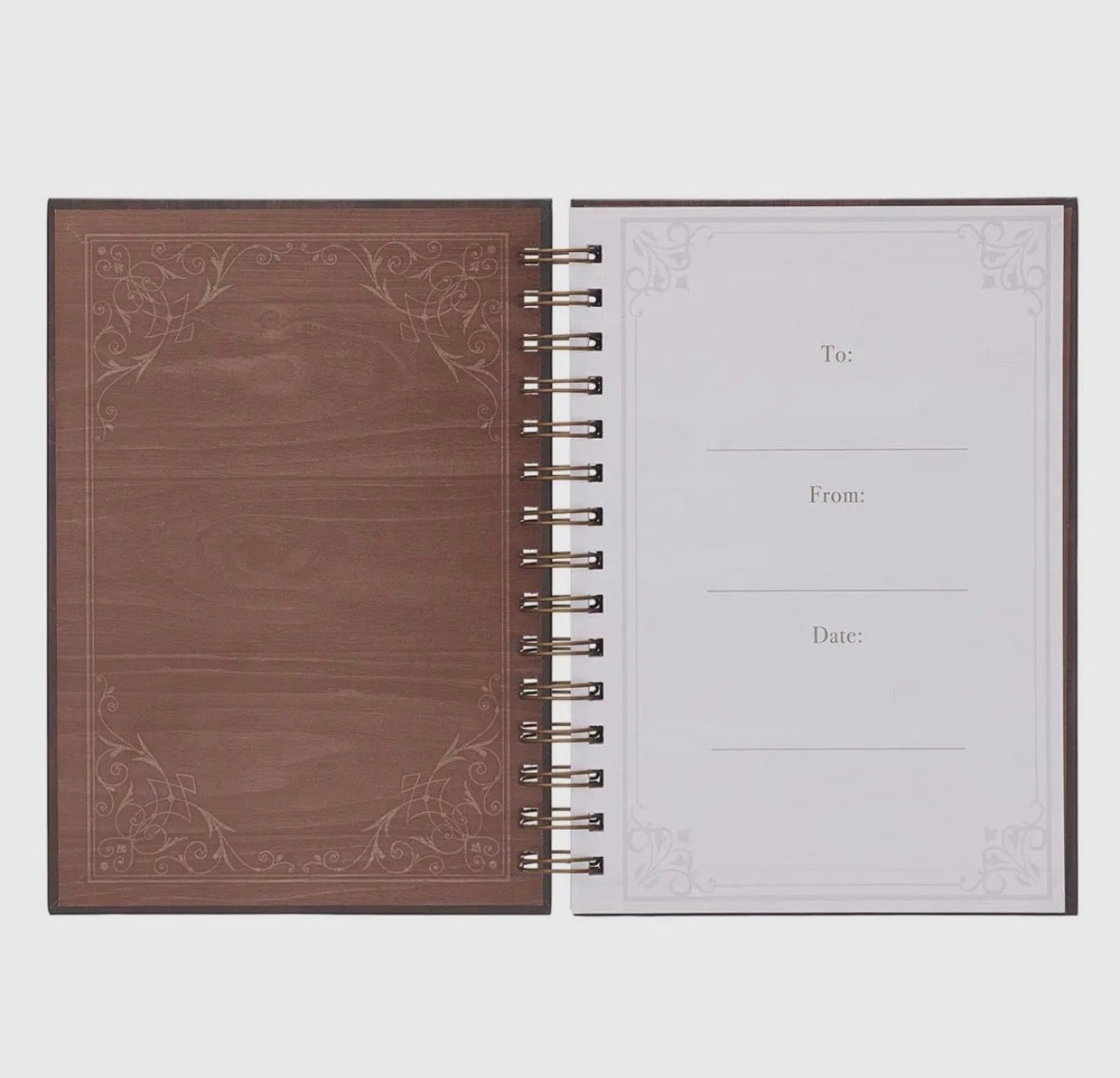 Brown Man of God 1 Tim. 6:11 Wirebound Journal - journal - Jimberly's Boutique - Olive Branch - Mississippi