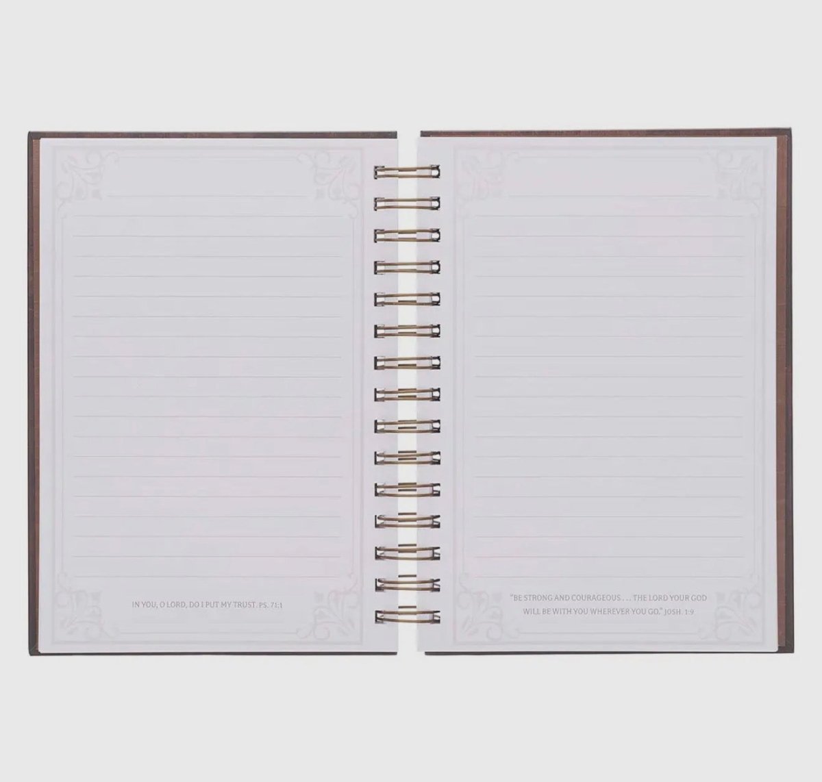 Brown Man of God 1 Tim. 6:11 Wirebound Journal - journal - Jimberly's Boutique - Olive Branch - Mississippi