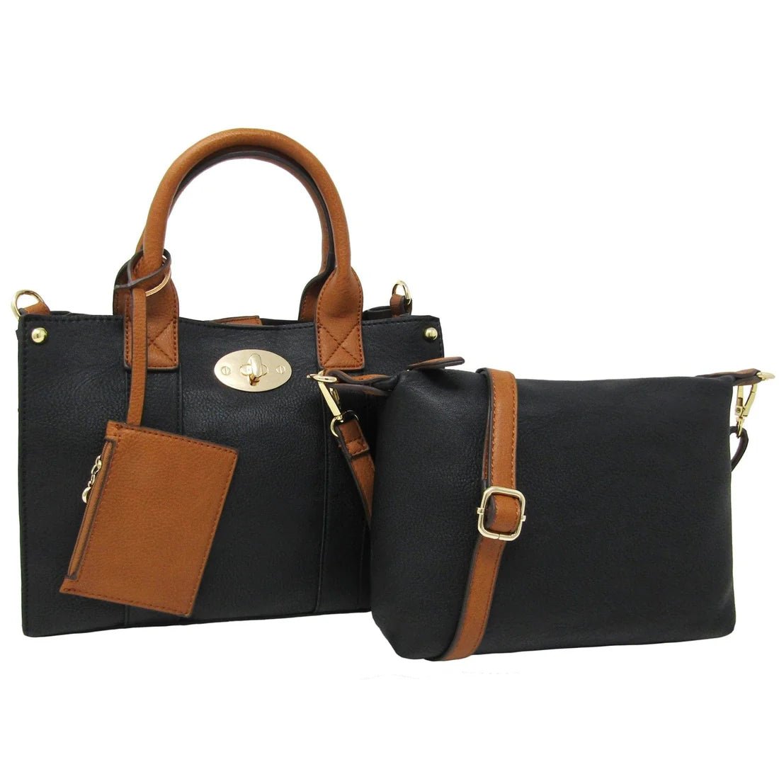 Cameran 3 - in - 1 Boxy Women's Crossbody Bag & Satchel - Purse - Jimberly's Boutique - Olive Branch - Mississippi