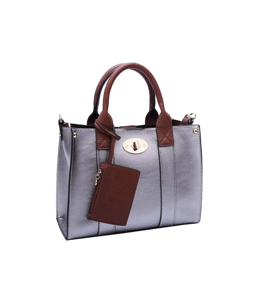 Cameran 3 - in - 1 Boxy Women's Crossbody Bag & Satchel - Purse - Jimberly's Boutique - Olive Branch - Mississippi