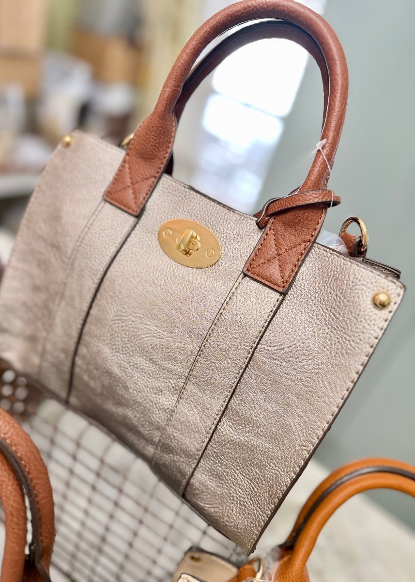 Cameran 3 - in - 1 Boxy Women's Crossbody Bag & Satchel - Purse - Jimberly's Boutique - Olive Branch - Mississippi