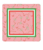 Candy Cane Christmas Mat | A Beautiful Line - Mahjong Mat -Jimberly's Boutique-Olive Branch-Mississippi