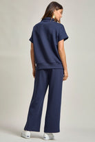 Catalina Lounge/Travel Set - Navy | Dear Scarlett - lounge set - Jimberly's Boutique - Olive Branch - Mississippi