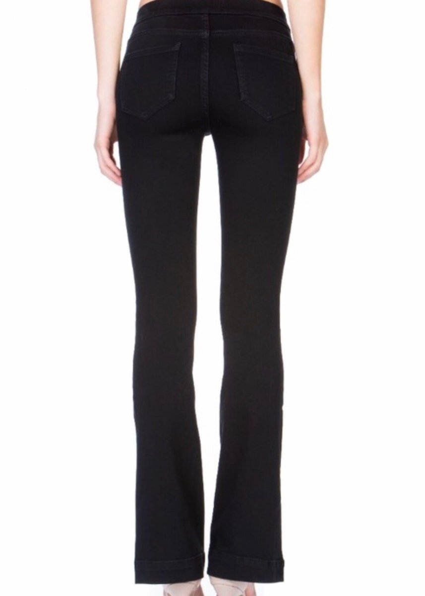 Cello Pull On Flare Jeans - Black - 30" Inseam - jeans - Jimberly's Boutique - Olive Branch - Mississippi