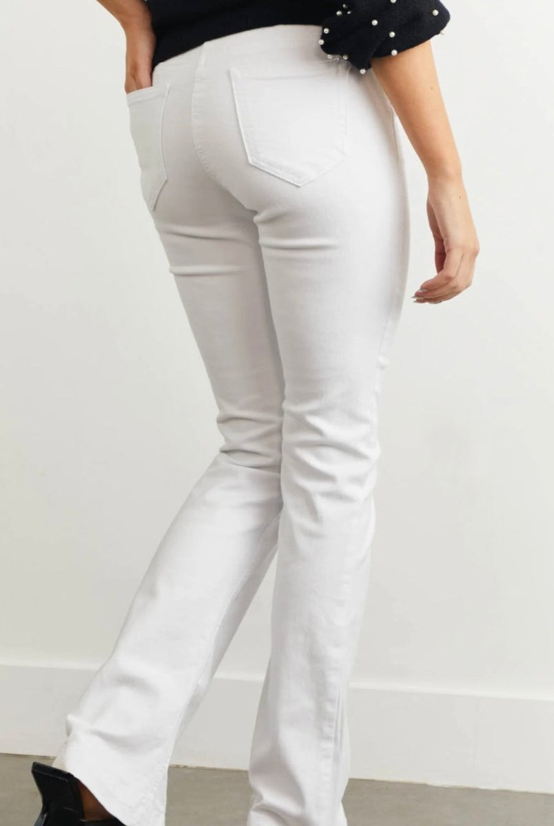 Cello White Flare Jeans/Jeggings - Tall/33” Inseam - jeans -Jimberly's Boutique-Olive Branch-Mississippi