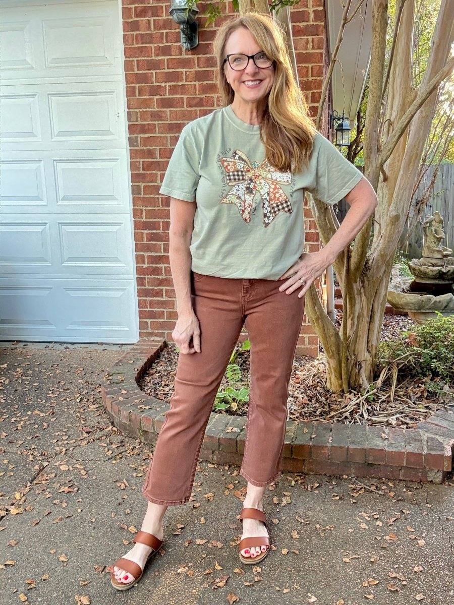 Chaffee Espresso Straight Crop Jeans| Risen - risen jeans - Jimberly's Boutique - Olive Branch - Mississippi