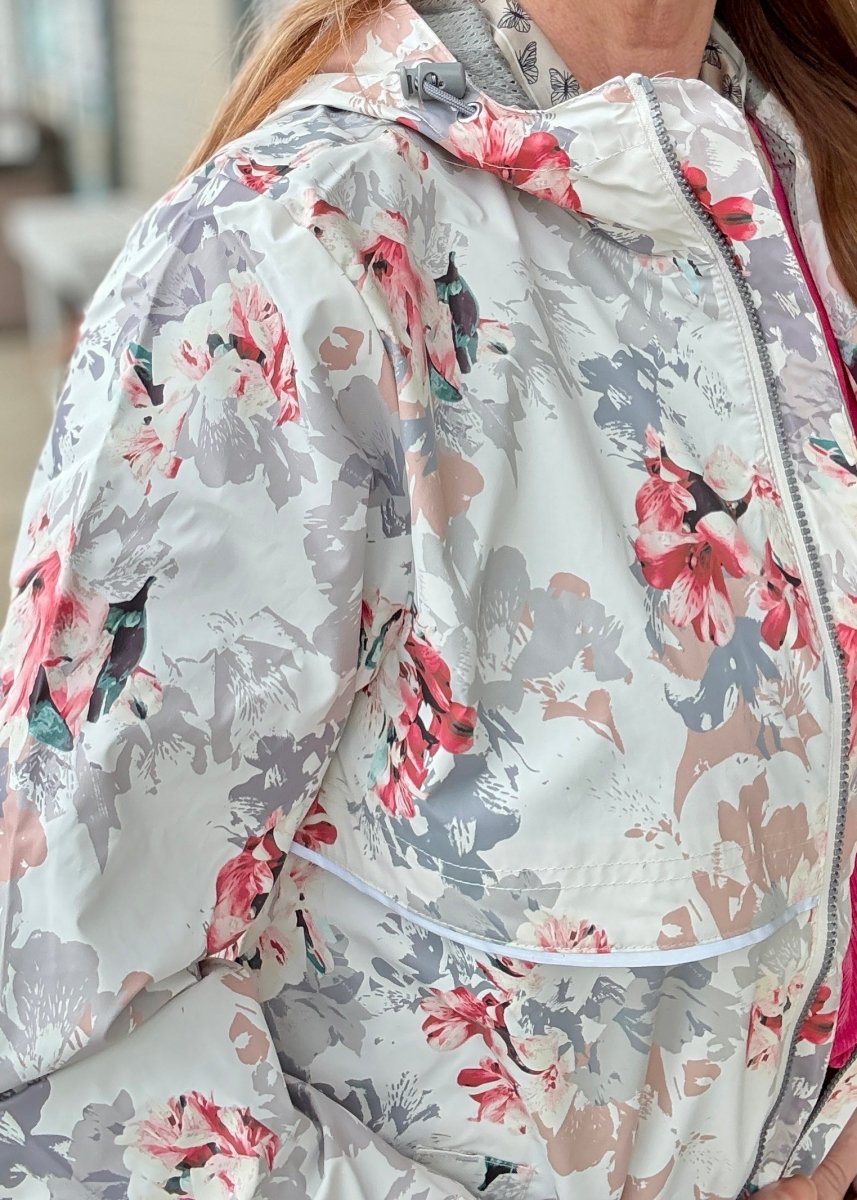 Charles River New Englander Rain Jacket _ Floral - Rain Jacket - Jimberly's Boutique - Olive Branch - Mississippi