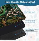 Chinoiserie in Midnight Mahjong Mat | Brewtifully - Mahjong Mat -Jimberly's Boutique-Olive Branch-Mississippi