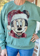 Christmas Mickey Sweatshirt - sweatshirt - Jimberly's Boutique - Olive Branch - Mississippi