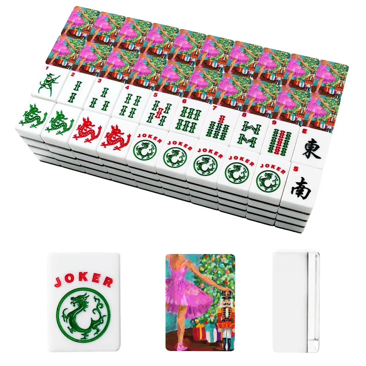 Christmas Morn Mahjong Tiles | Brewtifully - Mahjong Tiles -Jimberly's Boutique-Olive Branch-Mississippi