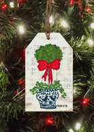 Christmas Topiary Tag Ornament - ornament - Jimberly's Boutique - Olive Branch - Mississippi