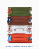 Cognac Tile Storage Bag | Oh My Mahjong - Mahjong Tile Storage Bag - Jimberly's Boutique - Olive Branch - Mississippi