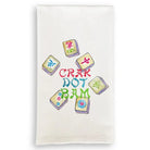 Colorful Mahjong Tiles Tea Towel - Dishtowel -Jimberly's Boutique-Olive Branch-Mississippi