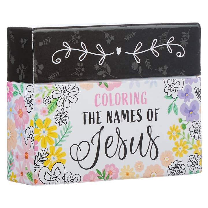 Coloring Cards Boxed the Names of Jesus - Jimberly's Boutique-Olive Branch-Mississippi