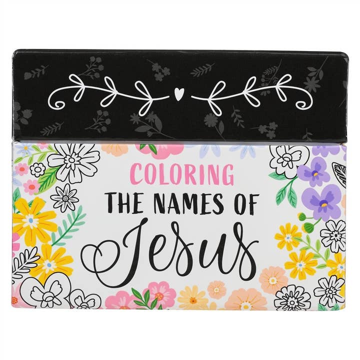 Coloring Cards Boxed the Names of Jesus - Jimberly's Boutique-Olive Branch-Mississippi