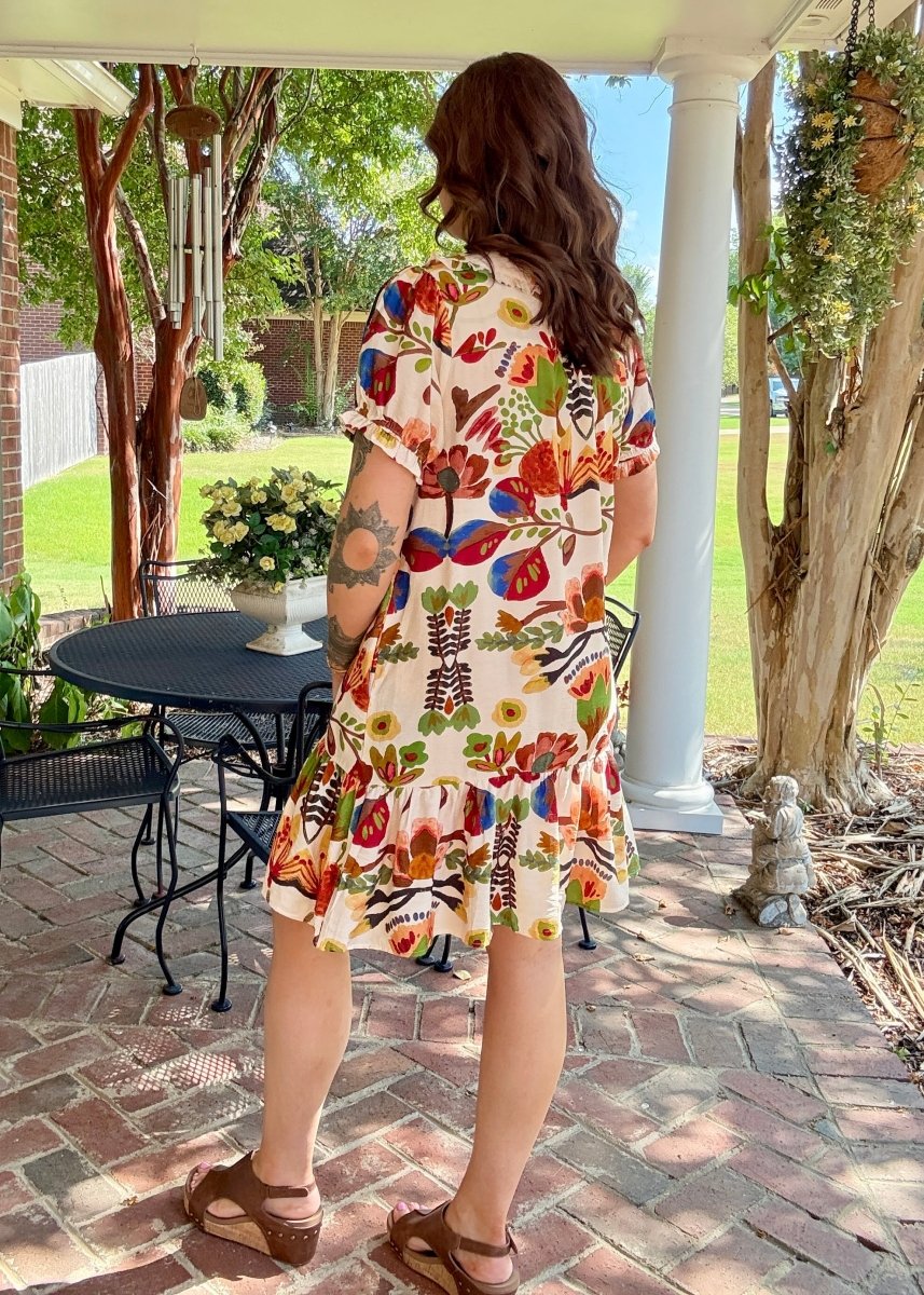 Colors of Fall Dress - dress - Jimberly's Boutique - Olive Branch - Mississippi