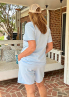 Comfort Colors Shorts Set - Hydrangea - shorts set - Jimberly's Boutique - Olive Branch - Mississippi