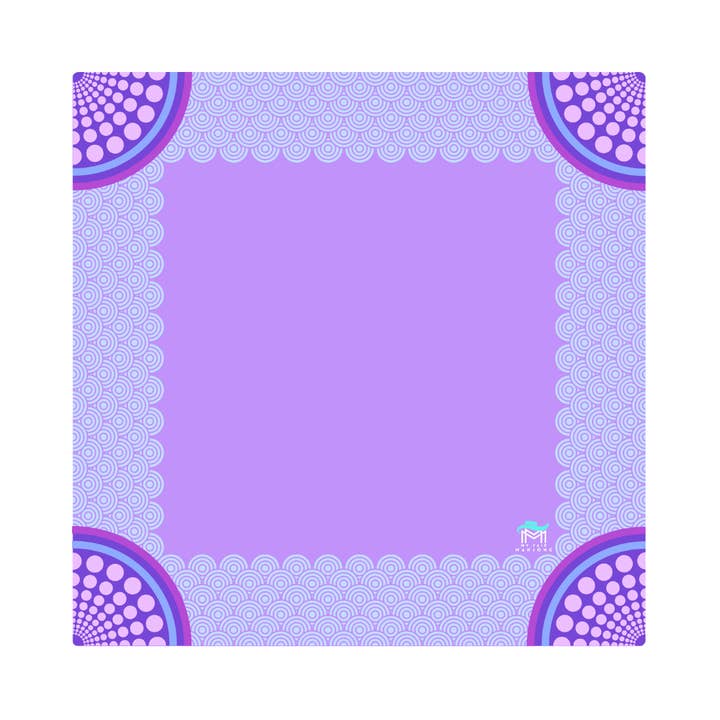 Confetti Mahjong Mat - Purple | My Fair Mahjong - Mahjong Mat -Jimberly's Boutique-Olive Branch-Mississippi