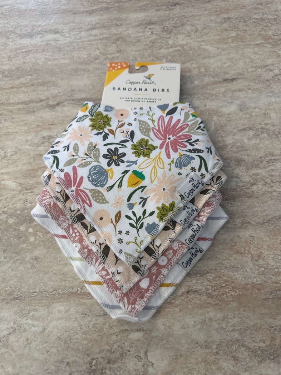 Copper Pearl Bib Sets - baby bib - Jimberly's Boutique - Olive Branch - Mississippi