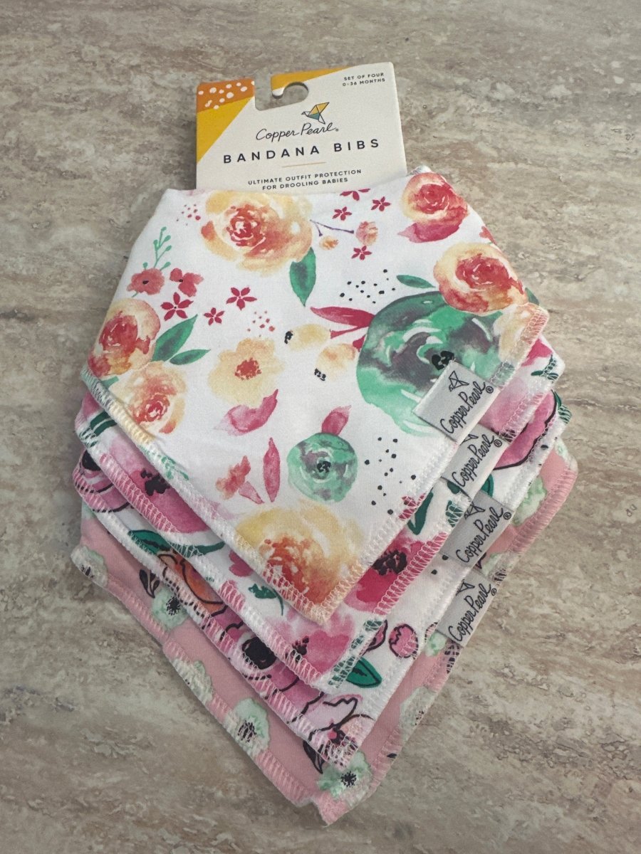 Copper Pearl Bib Sets - baby bib - Jimberly's Boutique - Olive Branch - Mississippi