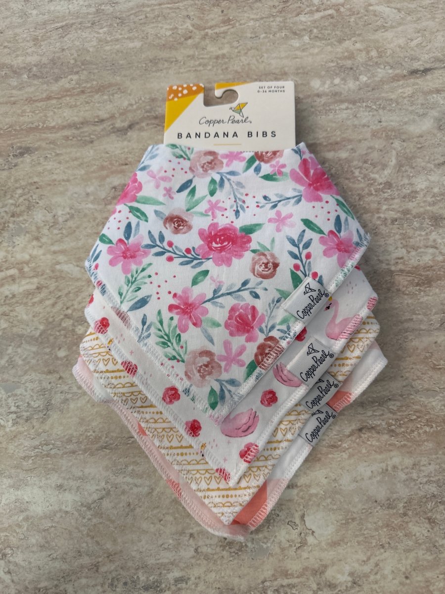 Copper Pearl Bib Sets - baby bib - Jimberly's Boutique - Olive Branch - Mississippi