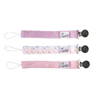 Copper Pearl Binky Clips (set of 3) - Pacifier Clip - Jimberly's Boutique - Olive Branch - Mississippi