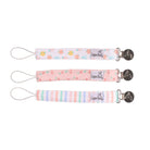 Copper Pearl Binky Clips (set of 3) - Pacifier Clip - Jimberly's Boutique - Olive Branch - Mississippi