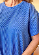 Corded Rib Short Set - Bright Blue - short set - Jimberly's Boutique - Olive Branch - Mississippi