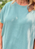 Corded Rib Short Set - Jade - short set - Jimberly's Boutique - Olive Branch - Mississippi