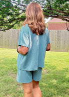 Corded Rib Short Set - Jade - short set - Jimberly's Boutique - Olive Branch - Mississippi